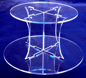 Round Acrylic Cake Separator for Wedding or Party