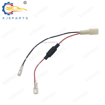 2 Pin Connector Speaker Cable Wiring Harness with Resistance for Car Horn