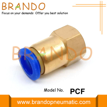 10mm 3/8'' Female Straight Push-On Pneumatic Hose Fitting