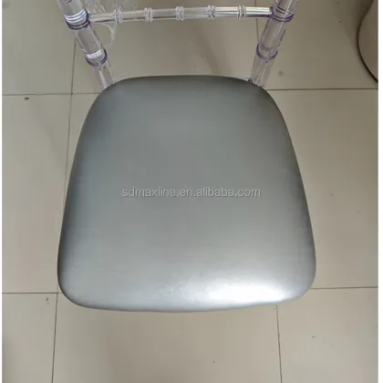 Tiffany Gold Chiavari Chair PU Leather Hard Cushion