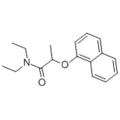 प्रोपेनामाइड, एन, एन-डायथाइल-2- (1-नेफ्थलीनोक्सी) - कैस 15299-99-7