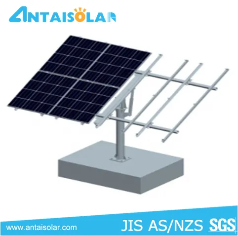 ground solar panel pole mount for solar system 500kw