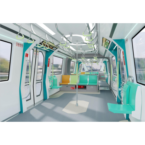 כיסוי רצפת TPU עבור שטחים ציבוריים של מעבר רכבת