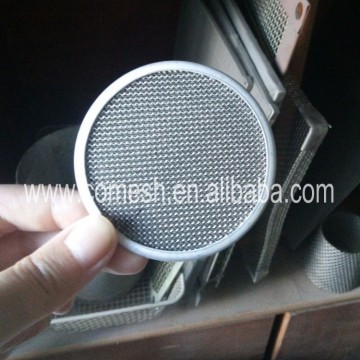 Disco filtro in acciaio inox Micron con bordo