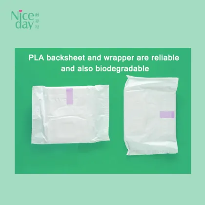 Biodegradable Woodpulp organic sanitary pads