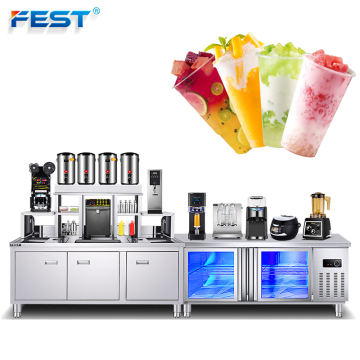 FEST Customized All-in-One Bubble Tea Equipment Workstation