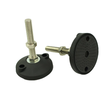 Customizable Nylon and Steel Furniture Leveling Feet for Cabinets