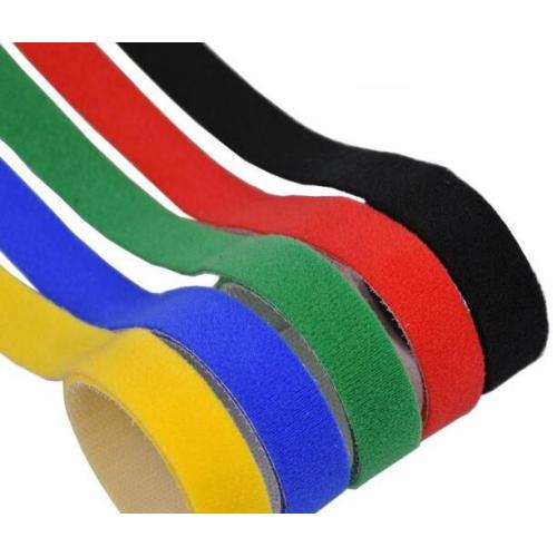 Rubber Hook Loop Woven Nylon With Adhesive