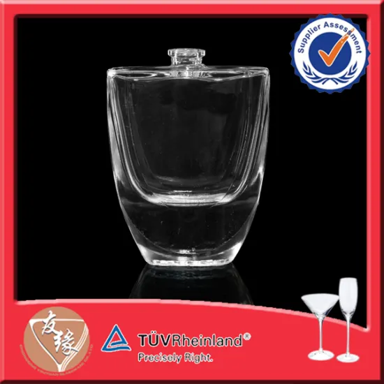 Hot Sale Custom 5cl Clear Glass Perfume Bottle Heavy Base Bottle