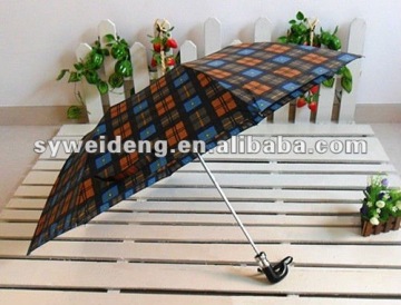 21"*8k auto open grid printing handy umbrella