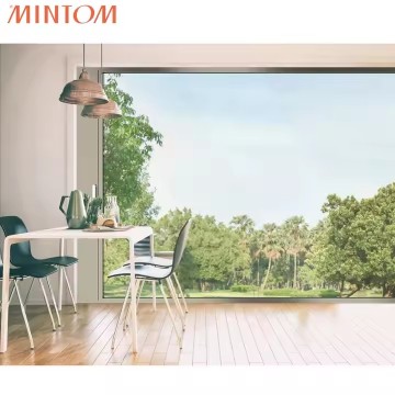 Modern Thermal Break Tempered Glass Micro Side Ventilation Aluminum Casement Window