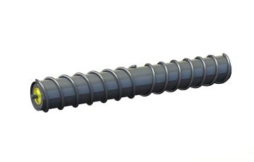 Custom Industrial Spiral Roller For Belt Conveyor Systems