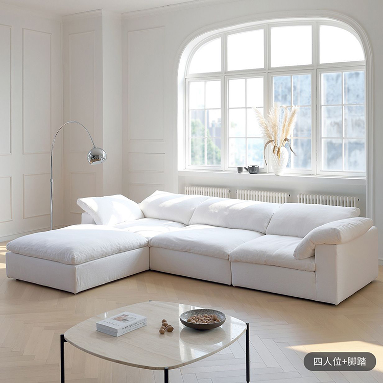 Upholstered quá cỡ sofa mô-đun hiện đại