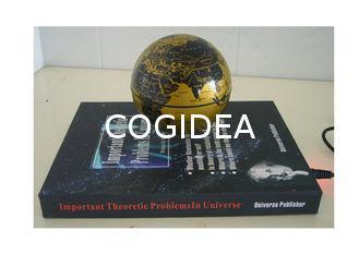 Book Base Rotating Floating Desktop Globe , Magnetic Levita