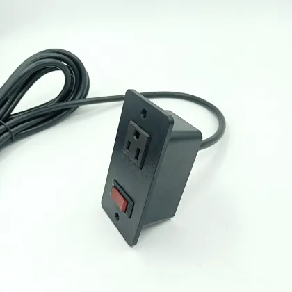 Desktop Socket Black Socket With Switch