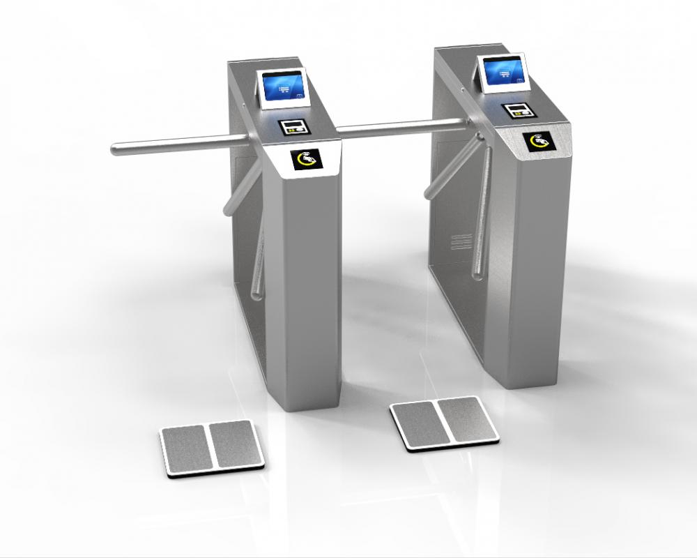 ESD control tripod turnstile system