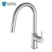 Kitchen faucet with sprayer with pull out spray