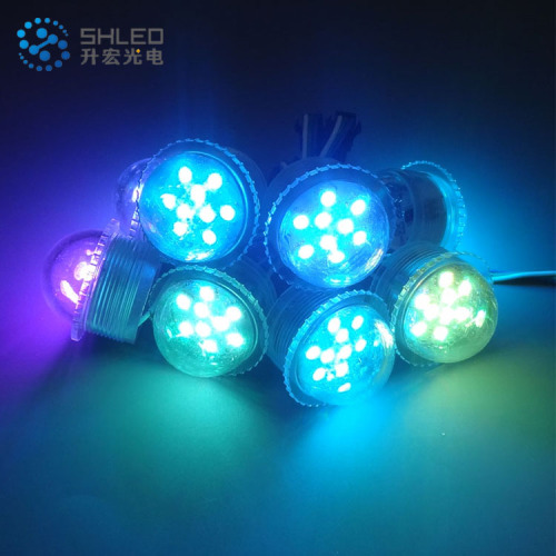 Programmable amusement LED outdoor pixel light