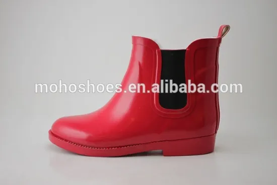 women low cut rain boots