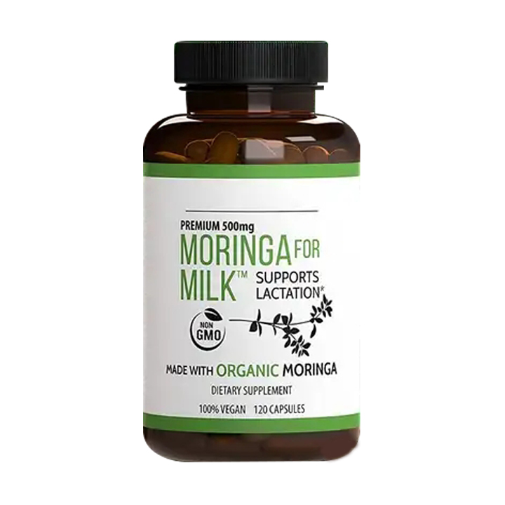 Aumento de senos naturales Cápsulas Moringa