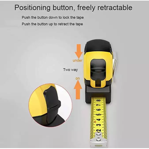 High Precision Steel Coil Ruler 3 Meters Steel Ruler 7.5 Meters Box Rule Woodworking Steel Tape Measure