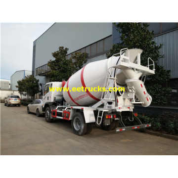 4cbm 4x2 Dump Mixer Trucks