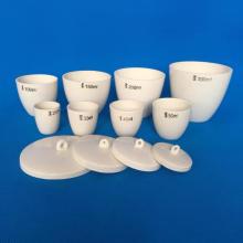 Medium Form Glazed Porcelain Crucibles With Lid 50ml