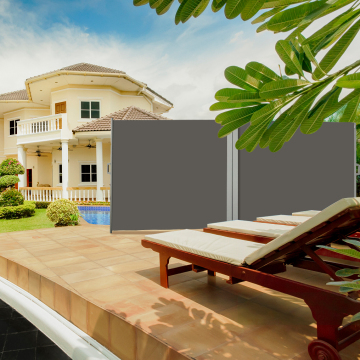 Wholesale High-Quality Retractable Aluminum Double-Side Awning