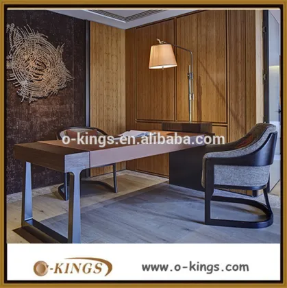 Classical chinese style wooden desk and chair