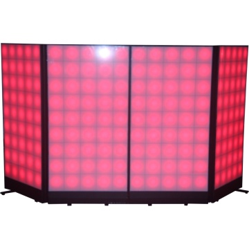 Portable LED Curtain Panels for DJ Booth Facades in Night Clubs