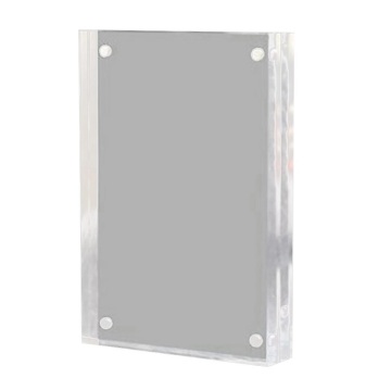 High Magnetism Transparent Acrylic Photo Frame for Picture Display and Certification