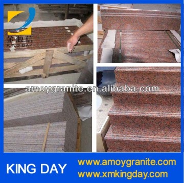 Chinese g562 granite stair