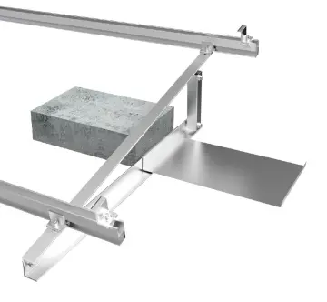 Wholesale HDPE Plastic Solar Ballast Roof Mount System