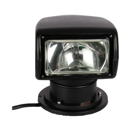 24V Yacht Searchlight: Halogen Marine Searchlight for Navigation and Lighting