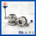 Butterfly Valve with Hand Lever for Beer Equipment