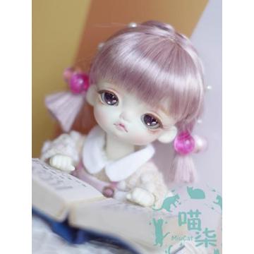 BJD Pink Wig Hair for 1/8 Ball-jointed Doll