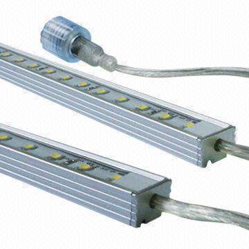 Waterproof SMD LED Light Bars with Single/RGB Color and Aluminum Alloy Shell, Easy Installation