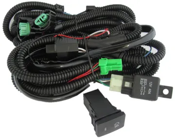 Auto Fog Lamp Wire Harness with Switch for OEM Lighting Wiring System