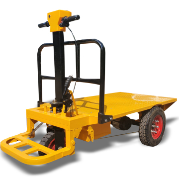 Electric Platform Hand Truck for Heavy Duty 1000kg Label Saving