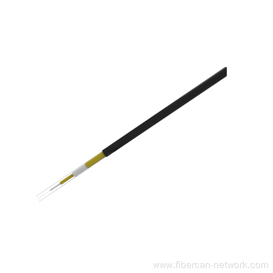 Dual Jacket Fiber Optic Drop Cable With FRP