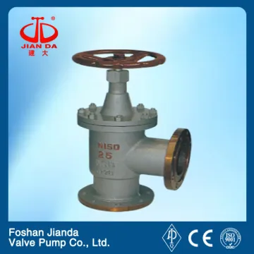 J42n stainless steel ammonia angle type globe valve