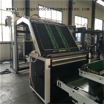 TMB-lift-down semi automatic vacuum flute laminator machine