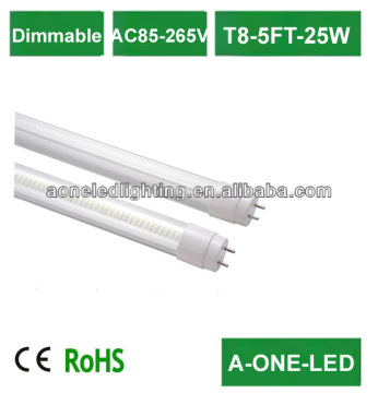 Professional LED Factory 2014 Newest 25W 2500LM SMD3528 150CM T8 Led Tube Light