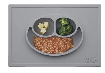 Dishwasher Safe 100% Silicone Suction Plate