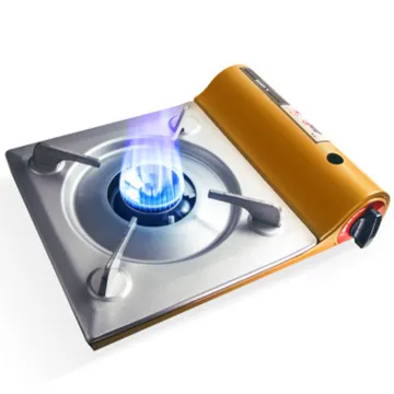 Portable Blue Flame Aluminum Single Burner Butane Gas Stove for Camping