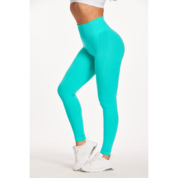 Feuchtigkeits -Docht -Training nahtloser Yoga -Leggings