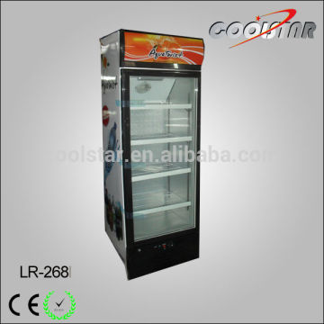 Transparent glass door reach-in refrigerating showcase                        
                                                Quality Choice