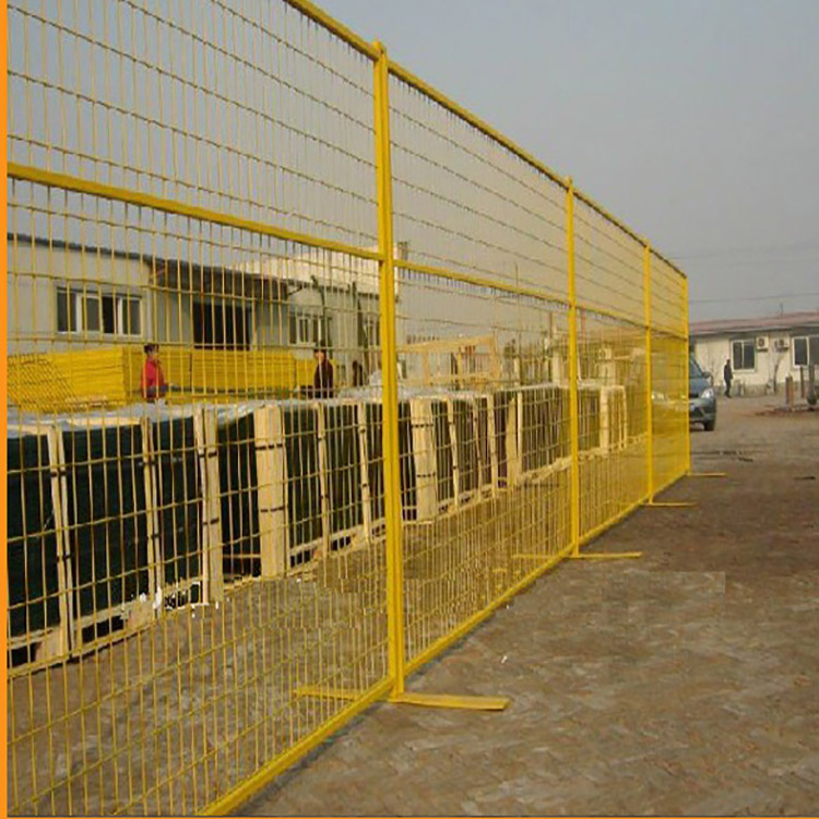 Hot galvanized portable Temporary fence