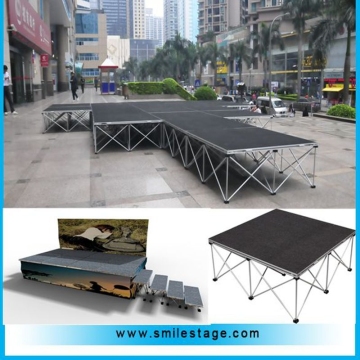 High Qualityaluminum Mobile Stage, Portable Stage for Sale