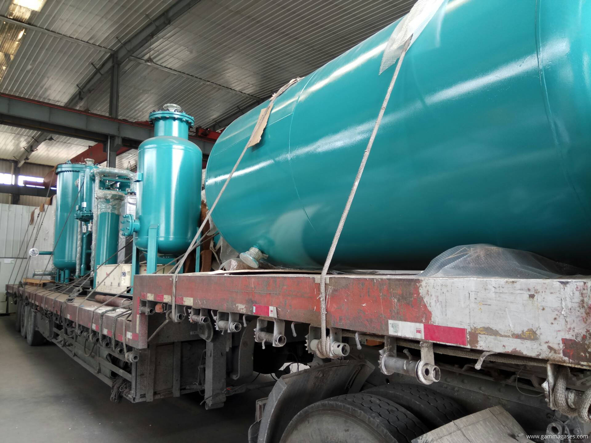 98 purity, 1000 Nm3/hr nitrogen generator delivery